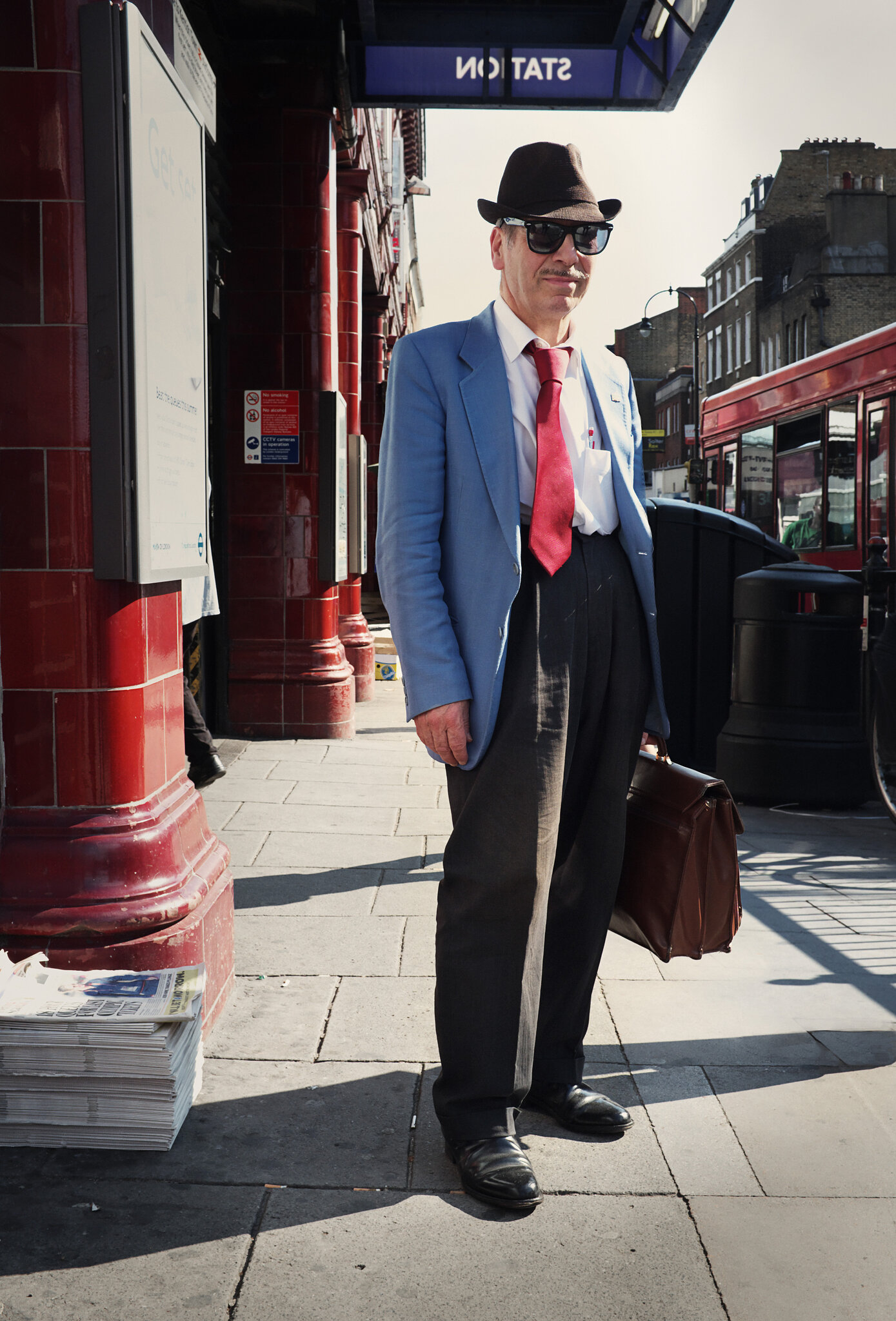 dapper Italian chap in Kentish Town