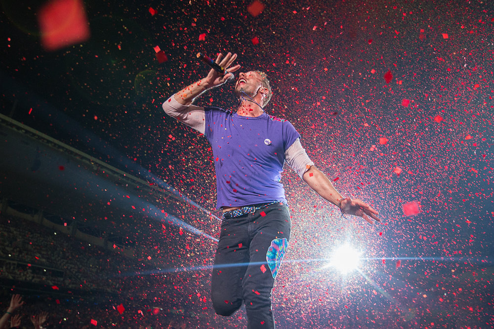 Chris Martin - Coldplay @ Allianz Stadium Sydney