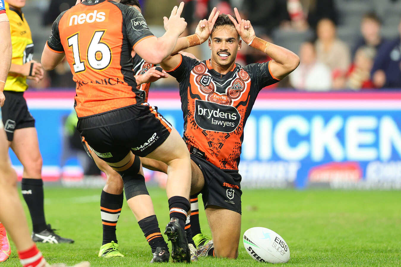 Daine Laurie - Wests Tigers Indigenous Round