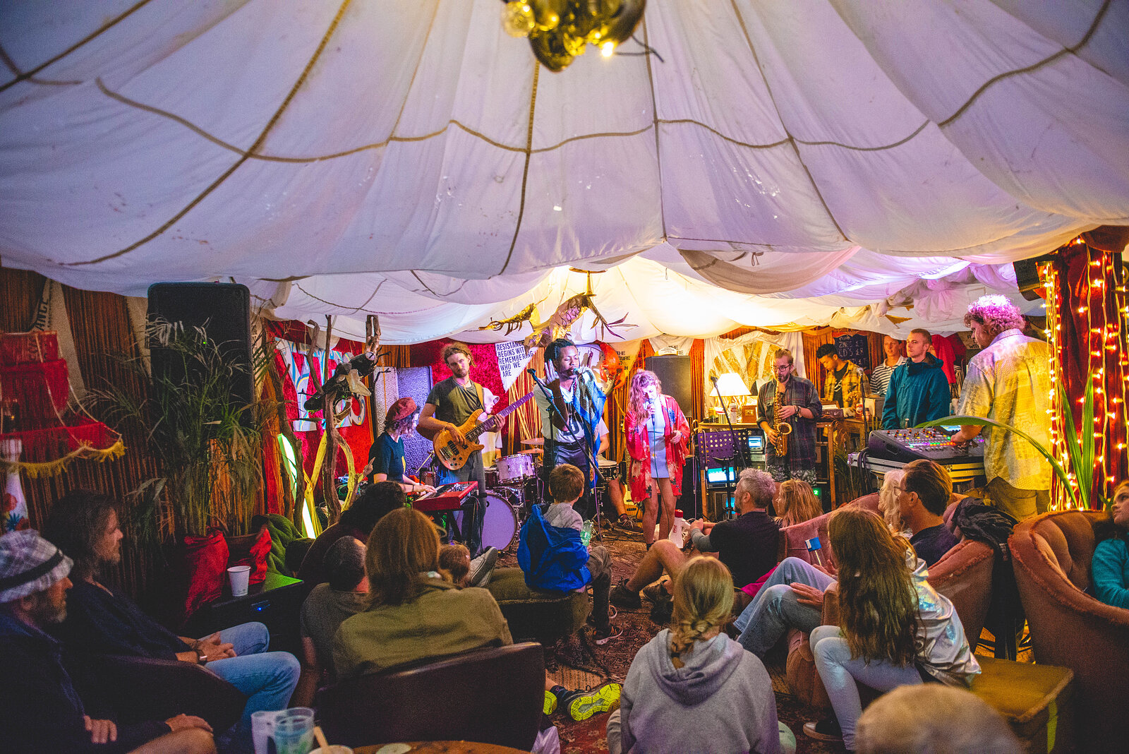 The People's Frontroom at Standon Calling Festival, July 2018