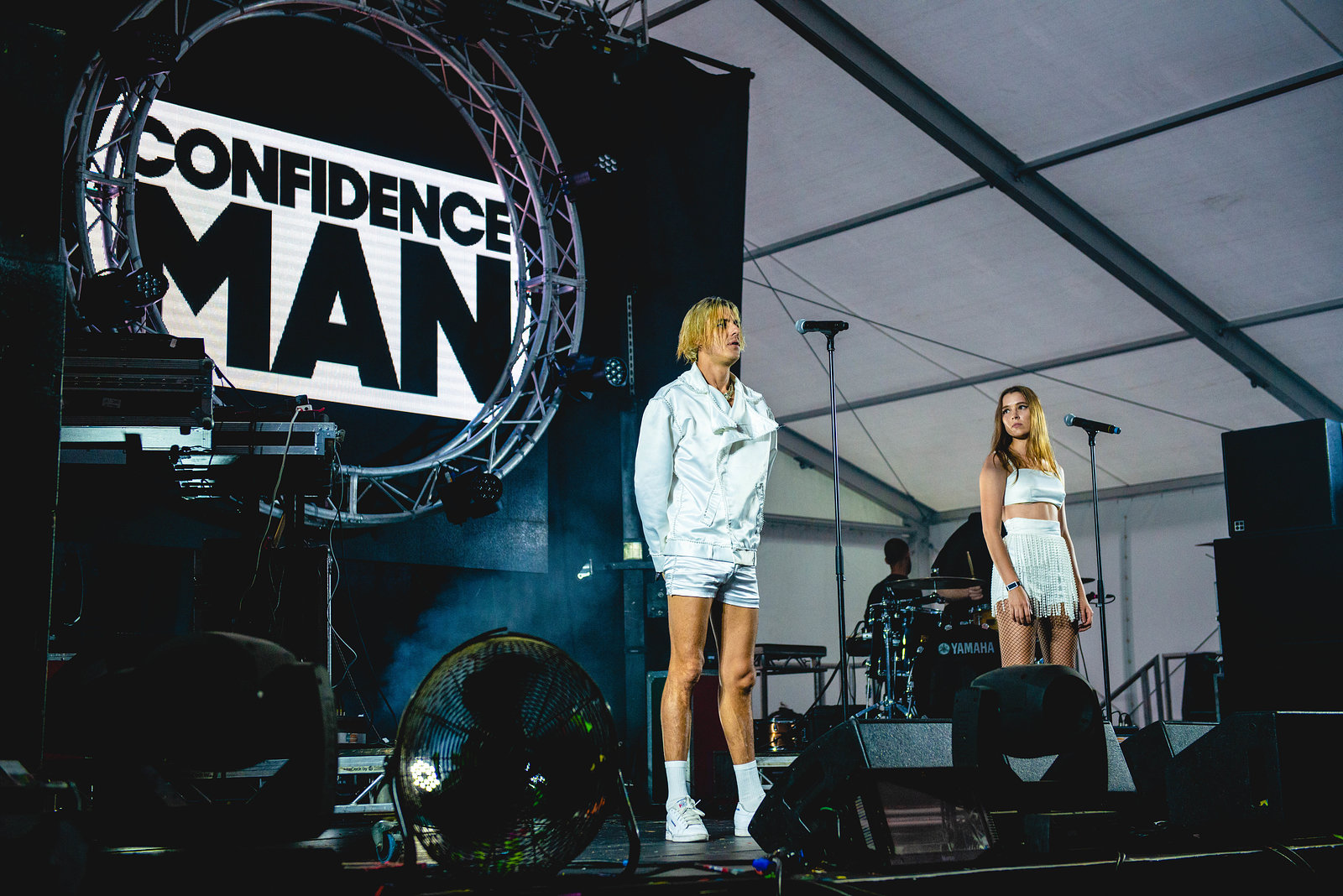 Confidence Man at Standon Calling Festival, July 2018