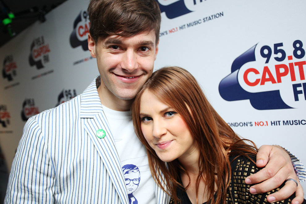 Rich & Kat backstage