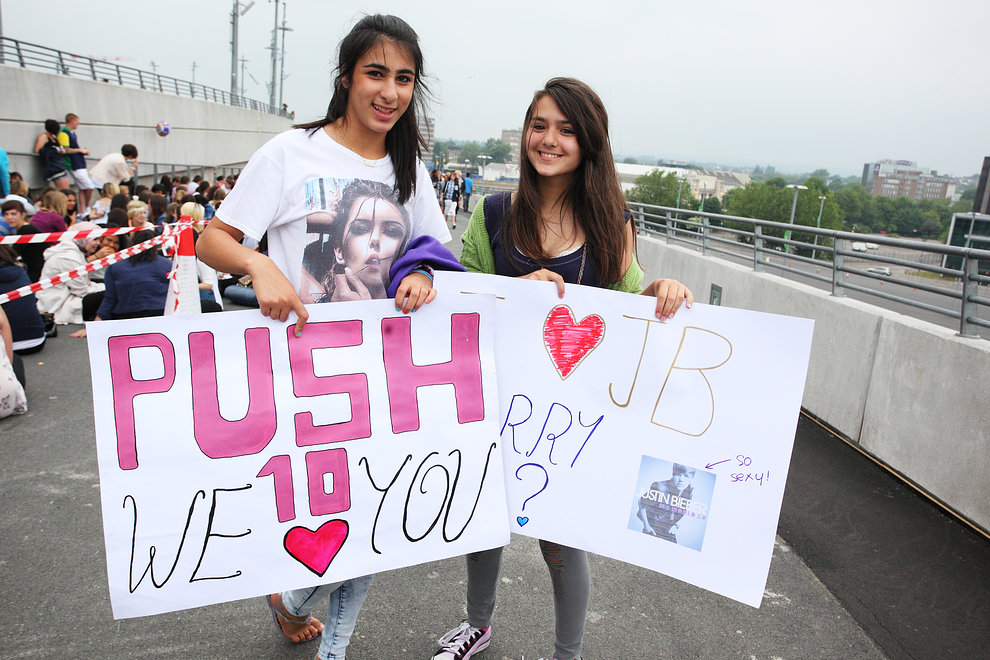 Justin Bieber fans